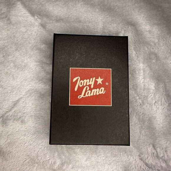 Tony Lama RFID Tri-Fold Wallet Genuine Leather Southwest Aztec Tribal Cowboy - Picture 8 of 11